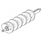 Worm Feed Screw Assy - HS46A
